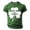 Green, variant on Mens St Patrick T Shirt Casual Summer Short Sleeve Comfortable Breathable Lightweight Graphic Tee