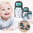 thumbnail image 4 of 5 capas de tilo ruso anidando muñecas estilo étnico lindo pájaro Matryoshka Hugtrwg Para estrenar, 4 of 9