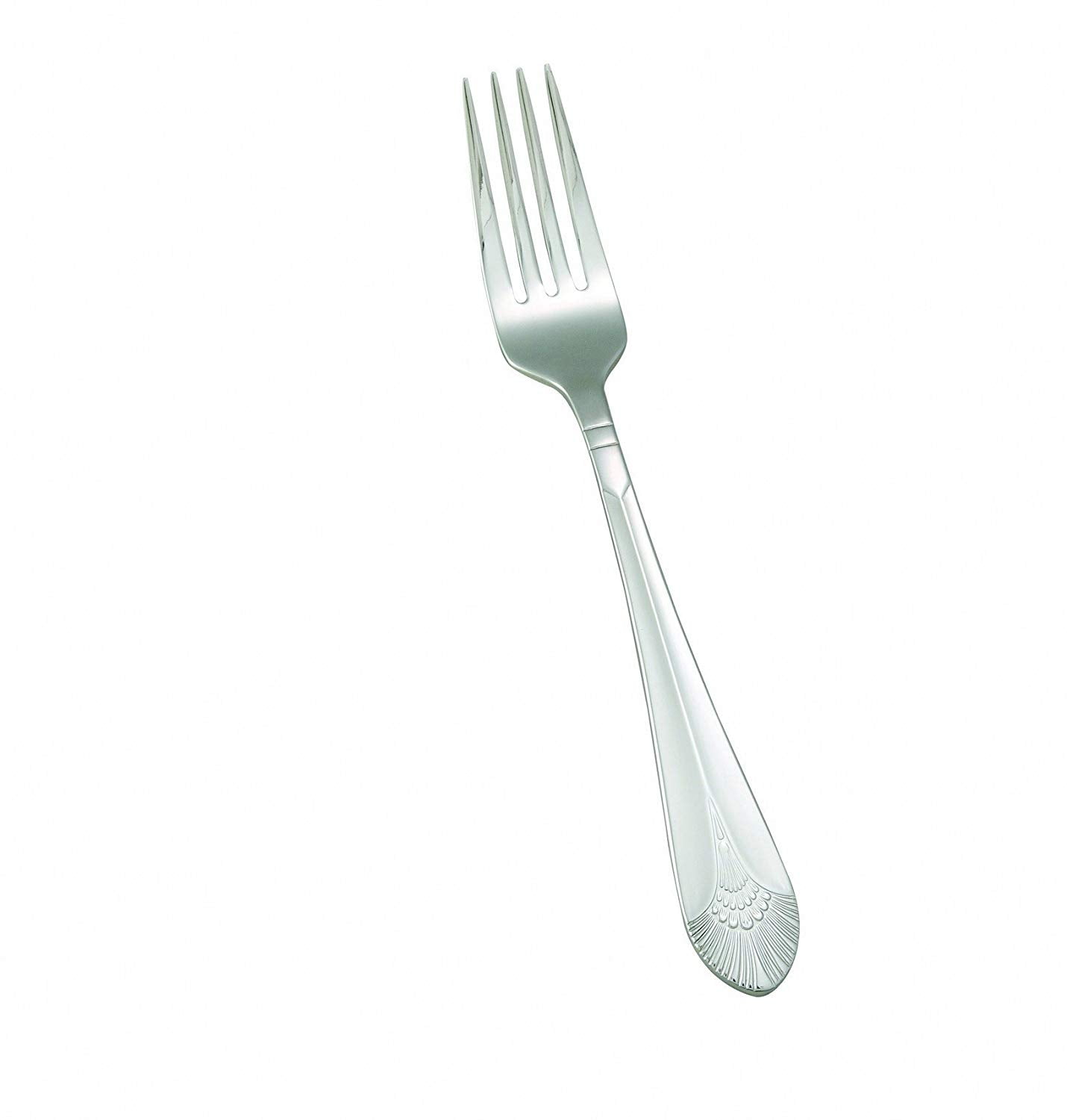 Winco 003105, 7.81" Peacock Extra Heavy 188 Stainless Steel Dinner