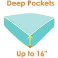 thumbnail image 4 of 6 pc Sheet set Deep Pocket Up to 16" King Gold, 4 of 5