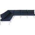 thumbnail image 6 of Meridian Furniture Nizuc Navy Outdoor Patio Modular Sectional, 6 of 8