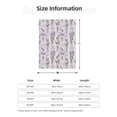 thumbnail image 5 of Sikiie Lavender Flowers Cozy Flannel Fleece Throw Blanket: Lightweight & Thick for All Seasons - Perfect for Women, Men, & Kids"60"x50", 5 of 6