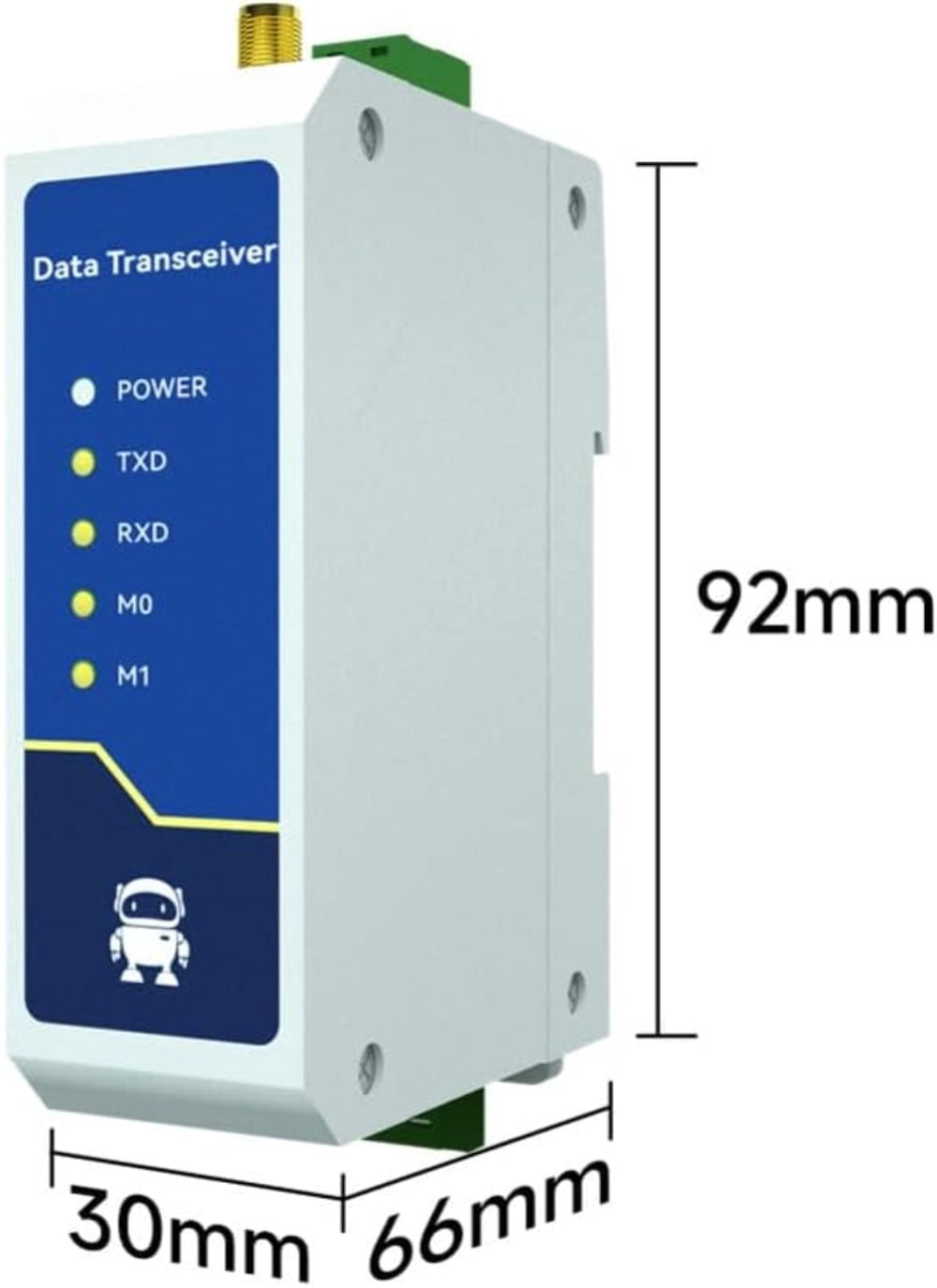 433MHz Wireless Digital Radio E95-DTU(433C20-485) 20dbm 6KM Modbus Watchdog Din Rail Unlimited High-Speed Transmission Relay Networking