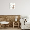 thumbnail image 2 of Stupell Industries He Is Our Help & Shield Floral Painting Unframed Art Print Wall Art, 11 x 14, 2 of 7