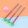thumbnail image 4 of Cartoon Christmas Pencils with Erasers - 24 Pack School Stationery Gift for Kids Office Use, 4 of 4