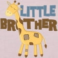 thumbnail image 3 of CafePress - Little Bro Giraffe T Shirt - Cute Toddler T-Shirt, 100% Cotton, 3 of 4