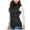Black, variant on Heated Vest for Men Lightweight 3 Heat Zones Zipper Stand Collar Solid Sleeveless Puffer Unisex Jackets Winter Outwear Battery Not Included Warm Casual Tops Black L