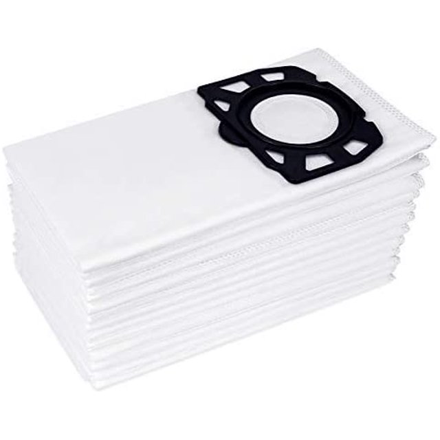 12 Pack Karcher Vacuum Cleaner Bags Wd4 Wd5 Mv4 Mv5 Mv6 Filter Bags For Karcher Vacuum Cleaners