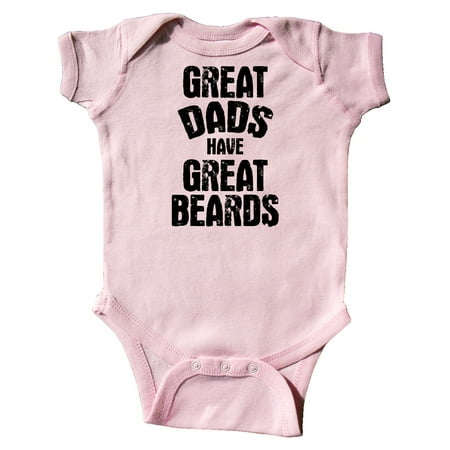 

Inktastic Great Dads Have Great Beards Gift Baby Boy Bodysuit