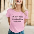 thumbnail image 2 of SHITINN Womens Sarcastic T Shirts with Funny Sayings Novelty Graphic Tees for Women Women Blouse Womens Short Sleeve Shirts Women Summer Tops, 2 of 5