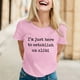 thumbnail image 2 of Camiseta con estampado sarcástico para mujer - Camiseta informal de manga corta con frases divertidas, 2 of 5
