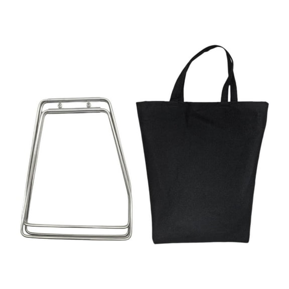 yotijay Foldable Stand Luggage Rack Folding Box Stand Sturdy Metal Compact Fridge