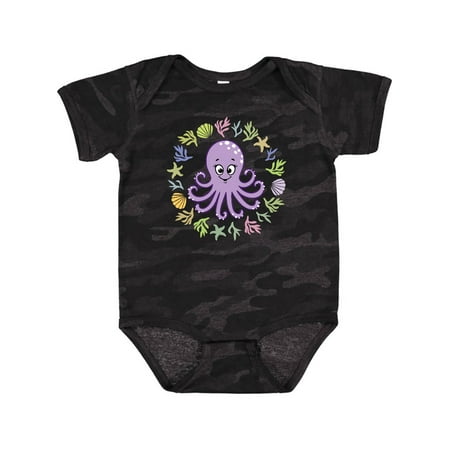 

Inktastic Octopus Cute Girls Outfit Gift Baby Girl Bodysuit