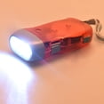thumbnail image 4 of Trayknick Hand Press Flashlight Light Weight Environmentally Friendly Plastic Practical Camping Hiking Emergency Flashlight for Hiking Red, 4 of 13