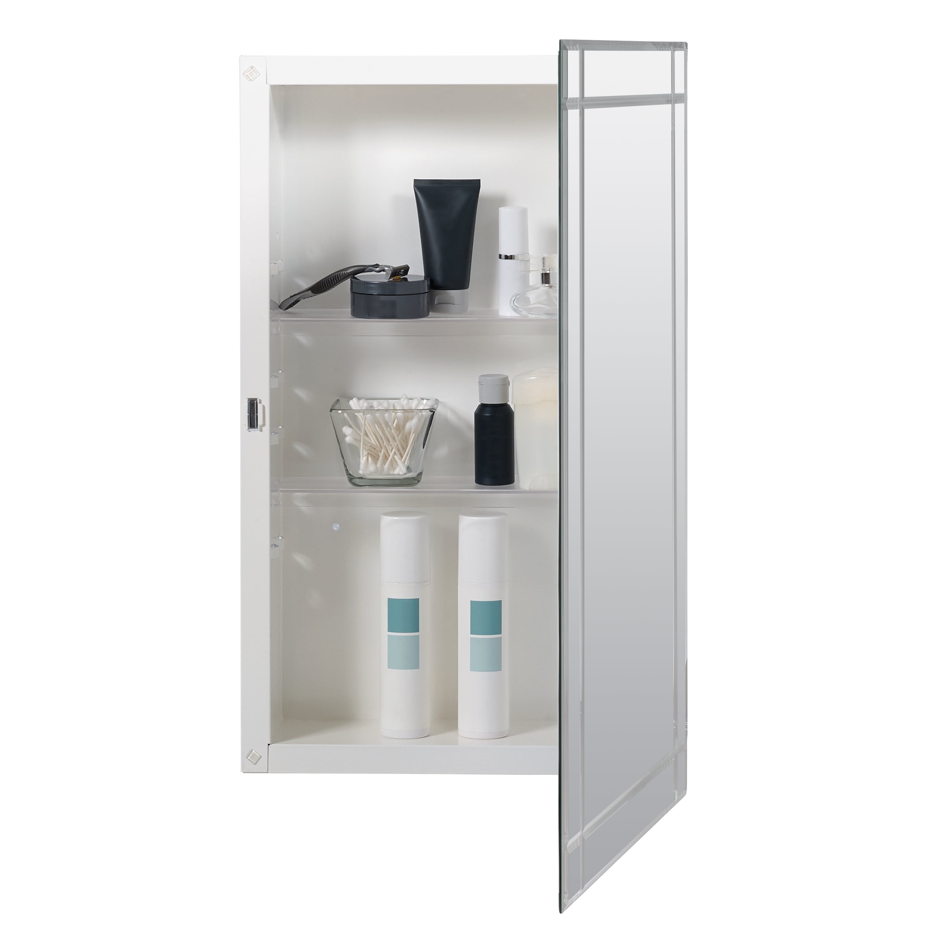 Zenna Home 16 in. W Frameless Medicine Surface or Recess Mount