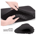 thumbnail image 4 of Cojin Gel Panal  Bloosom Ergonomico Silicon Asiento Comodo Auto Silla Negro, 4 of 4