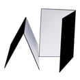 thumbnail image 2 of Kokiya 2 Pieces 3 in 1 Light Reflectors Foldable Photography Cardboards for Jewelry A4, 2 of 9
