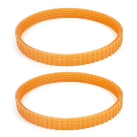 Unique Bargains 2pcs Wood Working Electric Planer Drive Driving Belt for Mikita (Best Home Woodworking Shops)