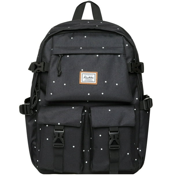 KAUKKO Mochila elegante para computadora portátil Mochila multipropósito, 18.72L (22 Blackpot) KAUKKO KS22-Blackpot