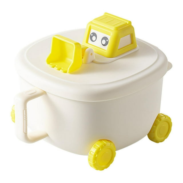 Bols en Acier Inoxydable 316 pour Enfants avec Base Non et Design Mignon de Dessin Animé Ensemble de Vaisselle Durable pour Bébés pour Repas et Collations