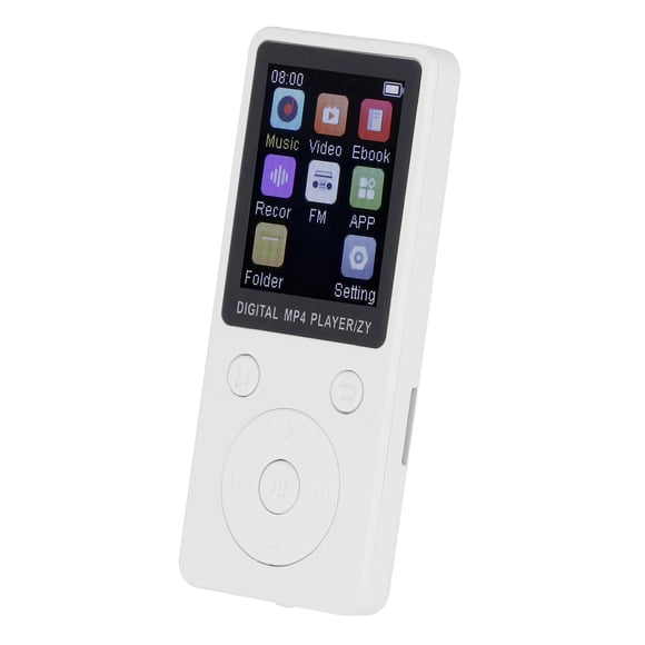 Reproductor de mp3, Pantalla A Color de 1,8 Pulgadas, Reproductor de Música Portátil Con Sonido Hifi Con Control de Volumen, Compatible Con Grabación de Libros de Vídeo Con