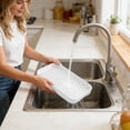 thumbnail image 6 of Large Rabbit Litter Box Trainer, Potty Corner Toilet Pet Pan for Adult Hamster, Ferret, Galesaur, Bunny and Other Small Animals, Easy Clean Cage Litter Tray,White, 6 of 7