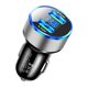 thumbnail image 1 of Cargador de coche portátil 22.5Wx2 Dual USB 2 puertos DC12-24V para iPhone (plata) Hugtrwg Nuevos Originales, 1 of 9