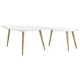 thumbnail image 5 of Safavieh Saffron Split Coffee Table, White, 5 of 8