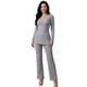 thumbnail image 1 of Conjunto de Suéter y Pantalón Acanalado Diseño Elegante y Versátil para Mujer, 1 of 5