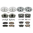 thumbnail image 2 of PowerStop Front and Rear Stock Replacement Brake Pad and Rotor Kit with Calipers Fits: ACURA HONDA Select Models KCOE2742, 2 of 5