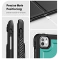 thumbnail image 7 of FJLBDE Case for iPad Pro 13 Inch (M4 2024/M5 2025), 360 Rotating Stand iPad Protective Case Cover with Auto Wake/Sleep, Green, 7 of 7