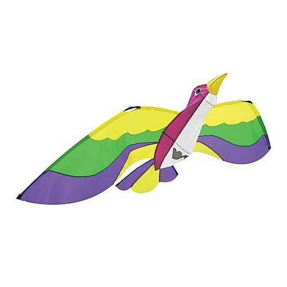 Gayla Industries 1317 3D Rainbow Bird Ripstop Nylon Kite-55 Wingspan Single Kite