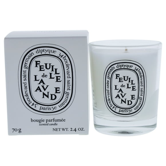 Vela Feuille de Lavande de Diptyque para unisex - Vela de 2,4 oz