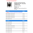 thumbnail image 2 of Automatic Transmission Filter Kit - Compatible with 1979 - 1986, 1988 - 1999 GMC C1500 1980 1981 1982 1983 1984 1985 1989 1990 1991 1992 1993 1994 1995 1996 1997 1998, 2 of 2