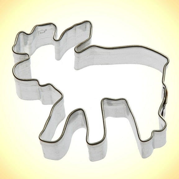 Foose Mini Moose Cookie Cutter 1.75 in M134 - Foose Cookie Cutters - US Tin Plate Steel