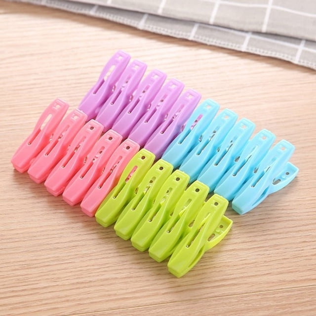 20PCS Clips para toallas de playa Clips para sillas Soporte para toallas, pinzas de plástico para ropa, abrazaderas de Clip para colgar, pinzas para ropa a prueba de viento, pinzas para ropa