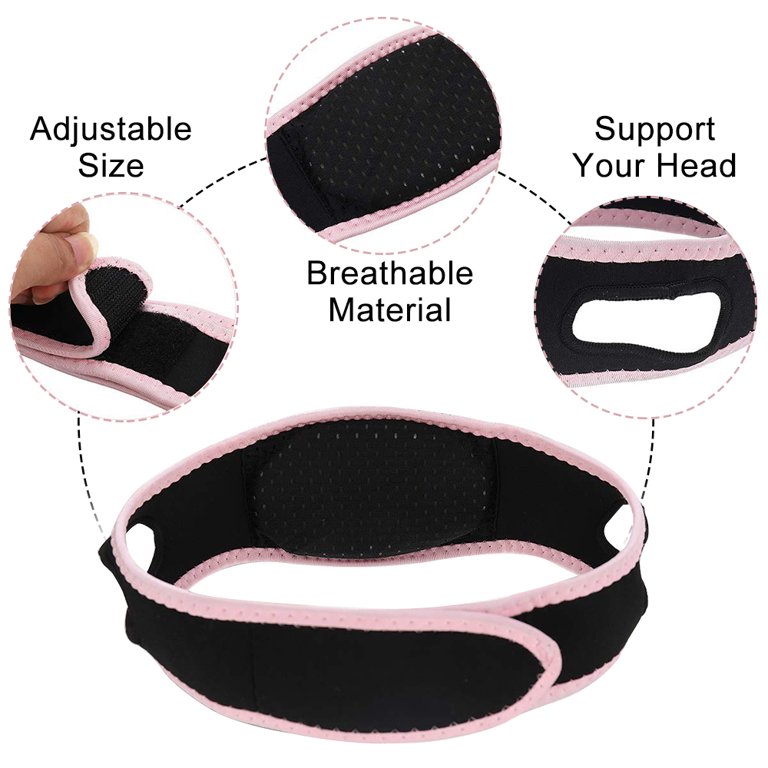 Aptoco Reusable Face Slimming Chin Strap, Snore Stop face Lift and Slimmer  Belt, Double Chin Reducer V Line Lifting Mask for Sagging Face and Chin 