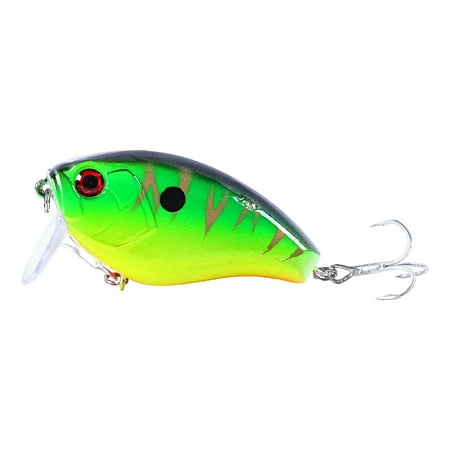 LIVEST 6CM/17G Fishing Lure Simulated 3D Fisheyes Long Tongue Bright Color Sharp Hook Fish Attraction Universal Topwater Crank Artificial Hard Bait Fishing Gear