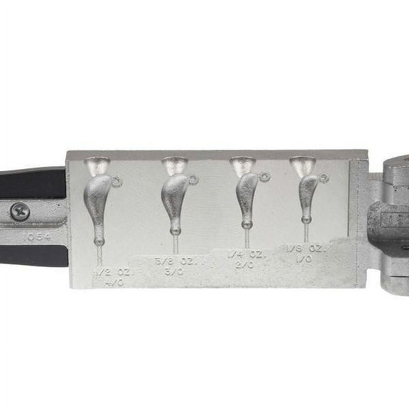 Do-it Banana Jig Mold, Size 1/8, 1/4, 3/8, 1/2 oz.- JYS-4-A - D1054