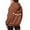 Brown, variant on Christmas Gnome Hoodies for Women 2025 Long Sleeve Zip Up Graphic Hooded Sweatshirt with Pockets Jacket Coat