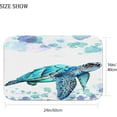 thumbnail image 2 of Bath Mats for Bathroom, Bathroom Mats Rugs No Silp,sea Turtle Washable Cover Floor Rug Carpets Floor Mat Bathroom Decorations 16x24 Inches for Kitchen Bedroom Indoor, 2 of 5