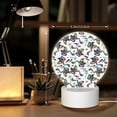 thumbnail image 6 of Balery Dinosaur on Excavator2 Pattern Acrylic Night Light Gift with 3 Color ModesTouch-Sensitive LED Lamp Perfect Gift for Mother's Day, Birthday, or Christmas, 6 of 9