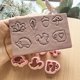 thumbnail image 3 of Juego de 7 piezas de moldes for pendientes de arcilla suave con animales, herramientas creativas de joyería hechas a mano, 3 of 4