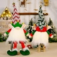 thumbnail image 3 of Deepwonder Deepwonder Christmas Glowing Gnome Doll Lucky Charm Handmade Home Decoration, 3 of 6