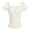 Beige, variant on Women Renaissance Shirt Off Shoulder Flutter Short Sleeve Top Summer Square Neck Peasant Blouse