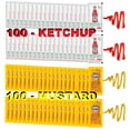 thumbnail image 2 of HEINZ - Heinz Paquetes de condimentos Ketchup y Mostaza, 200 Total (100 cada sabor), 2 of 2