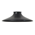 thumbnail image 3 of B&P Lamp® Satin Black Industrial Saucer Style Metal Shade, 3 of 5