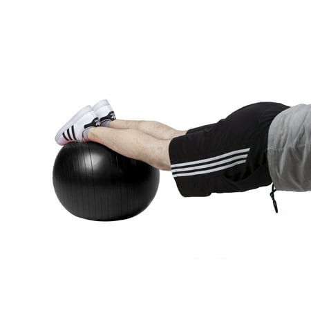 Mind Reader 65 CM Yoga Ball - Black