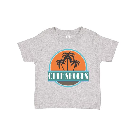 Inktastic Gulf Shores Alabama Vacation Boys or Girls Toddler T-Shirt