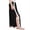 Black, variant on Women' Tear Away Pants Side Split Snap Open Bottom Sweatpants Leg Breakaway Post Surgery Pants with Pockets